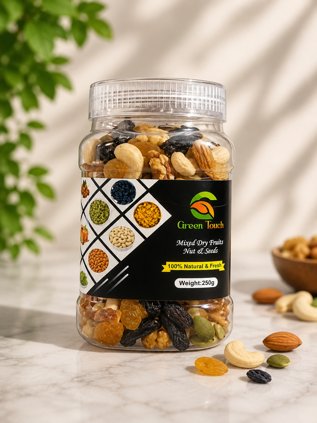 Mixed Dry Fruits Nut & Seeds 250 gm